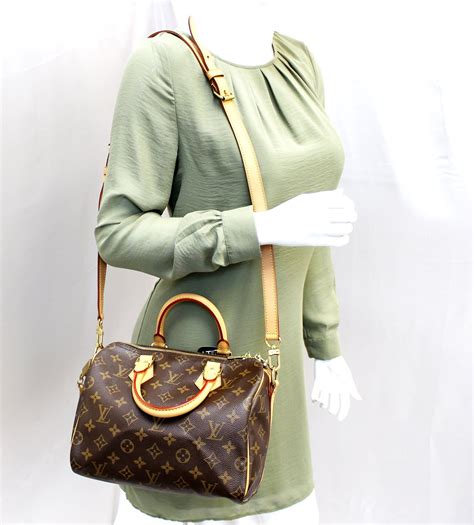 louis vuitton speedy bandouliere double stitching|louis vuitton speedy 25 monogram.